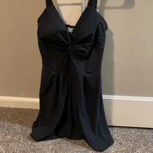 Black mini dress. Worn once